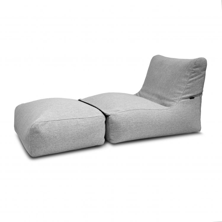Gultas Sunbed Split 90 Dunẽs Baltai pilka