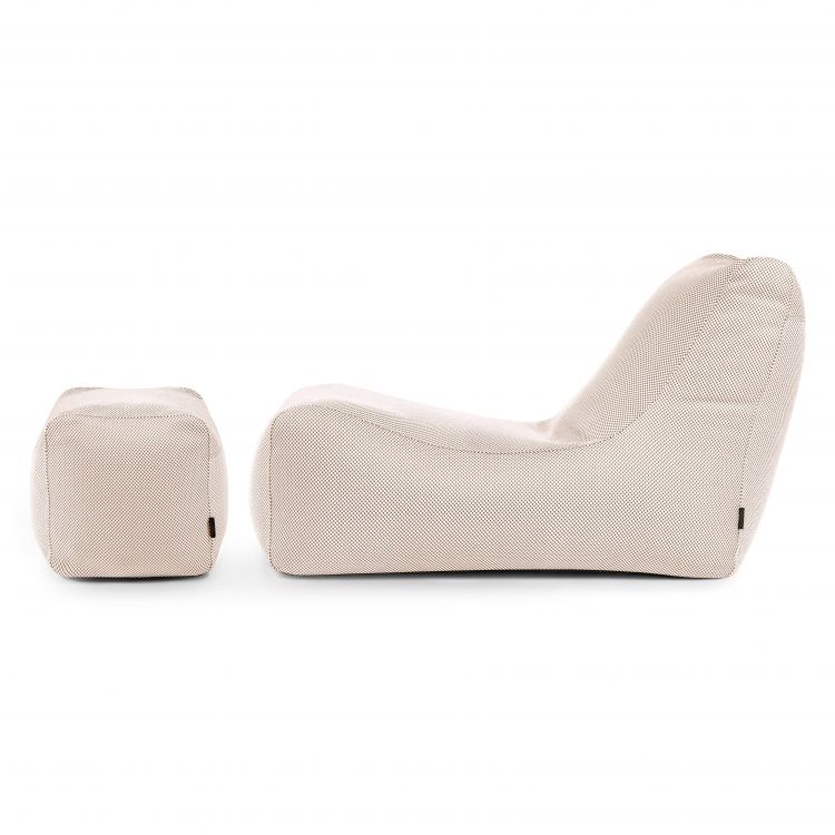 Säkkituolit Lounge+ Capri Beige