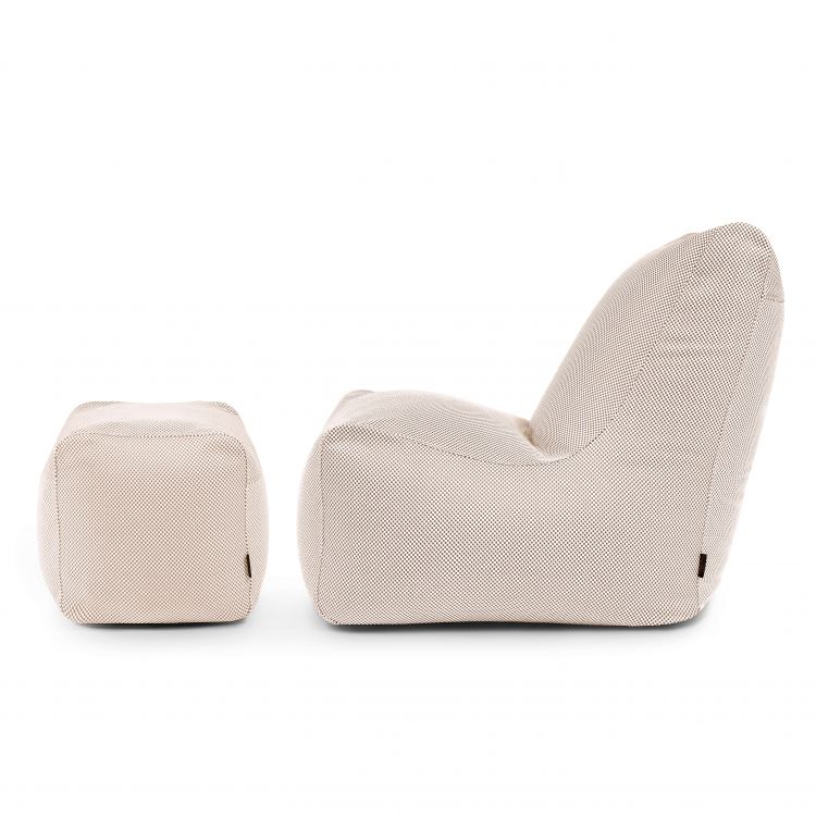A set of bean bags Seat+ Capri Beige