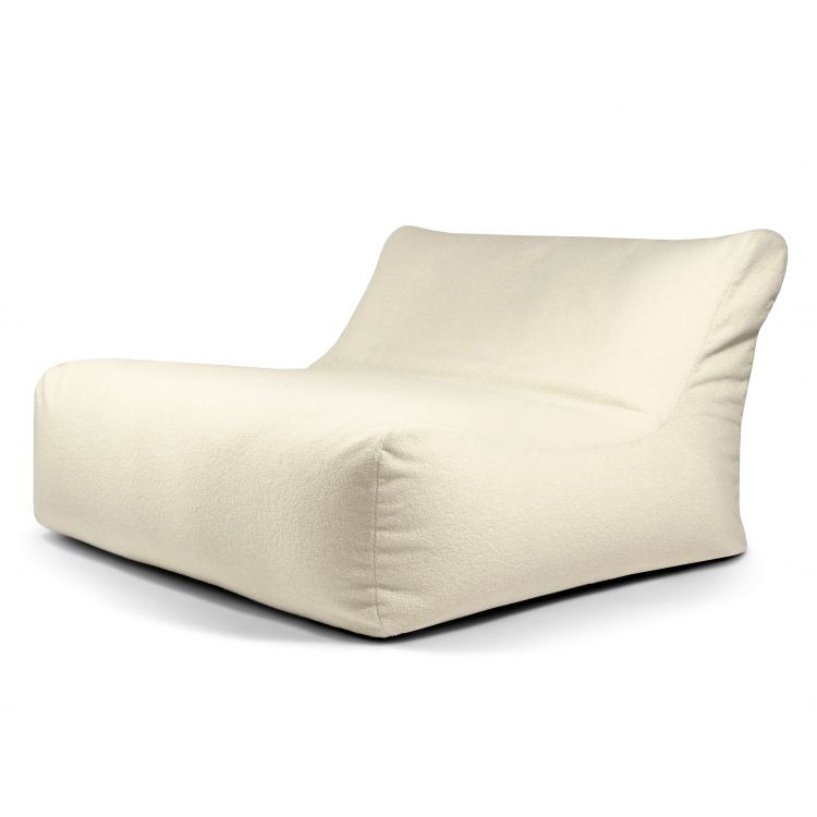 Sitzsack Sofa Lounge Teddy Creme