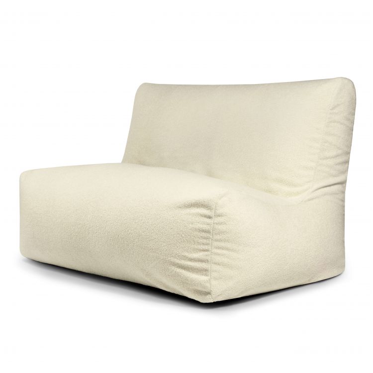 Sitzsack Sofa Seat Teddy Creme