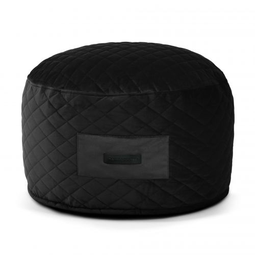 Foam Footstool On 60 Lure Luxe Black
