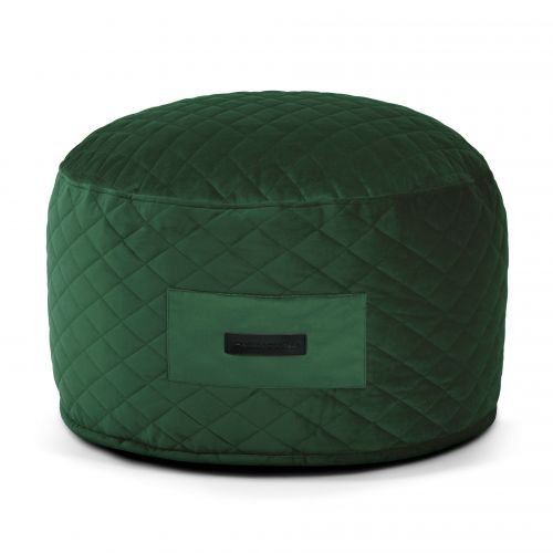 Foam Footstool On 60 Lure Luxe Emerald Green
