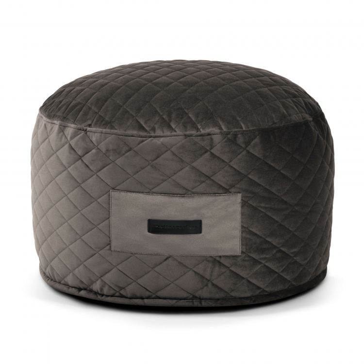 Schaumstoff Fußhocker On 60 Lure Luxe Grau