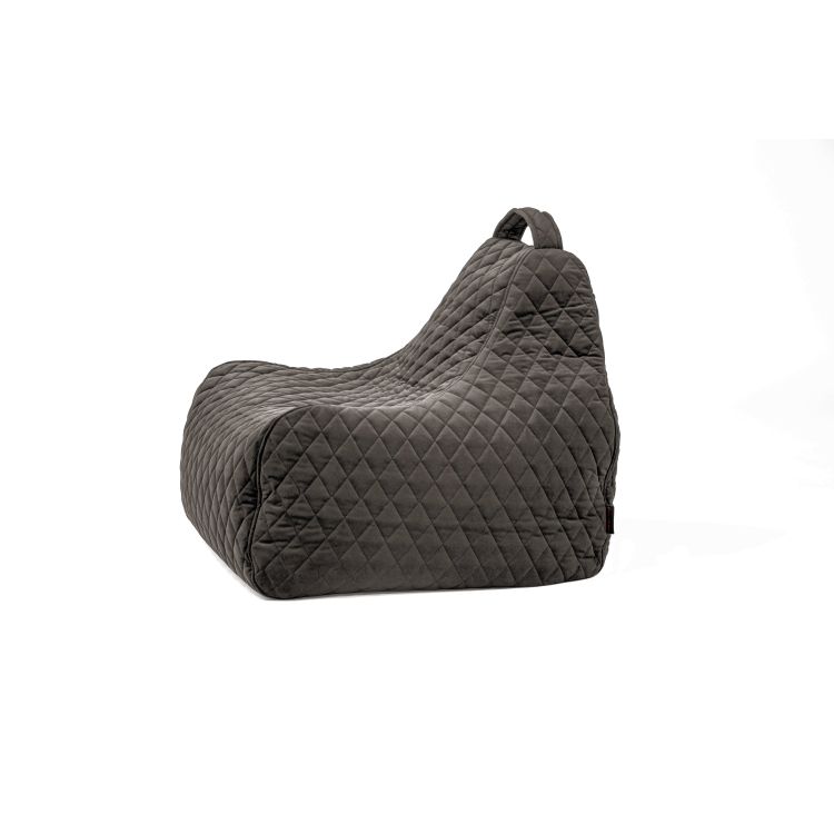 Sitzsack Bezug Game Lure Luxe Grau