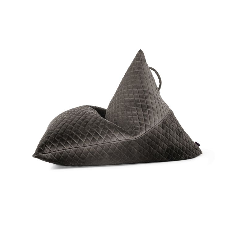 Sitzsack Bezug Razz Lure Luxe Grau