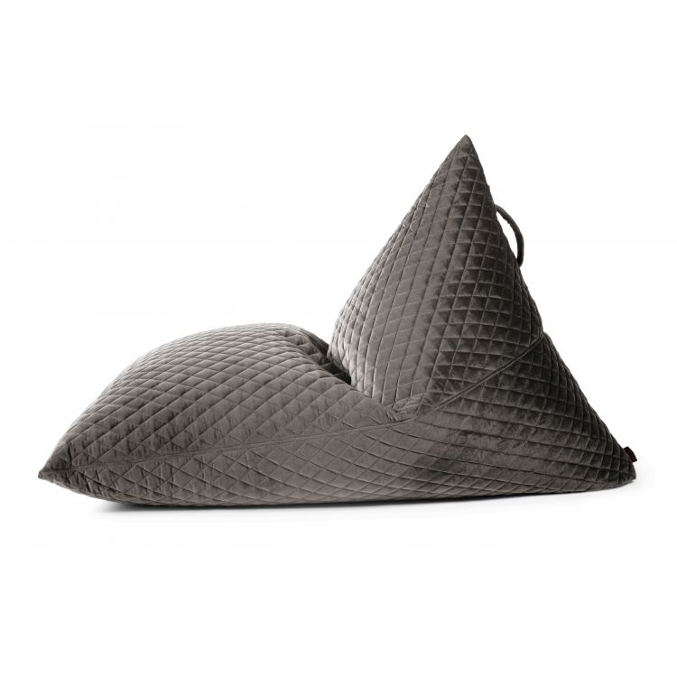 Sitzsack Bezug Razzmatazz Lure Luxe Grau