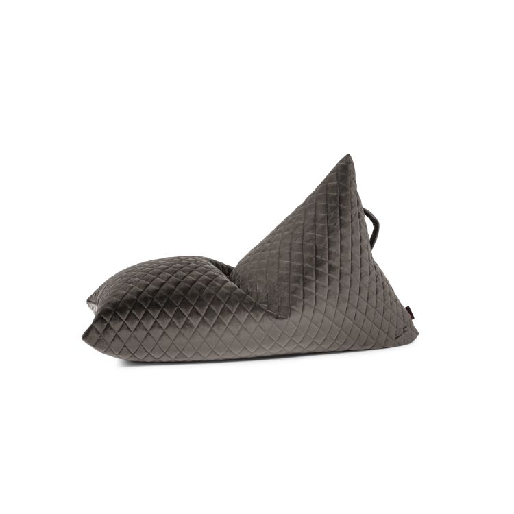Sitzsack Bezug Razzy Lure Luxe Grau