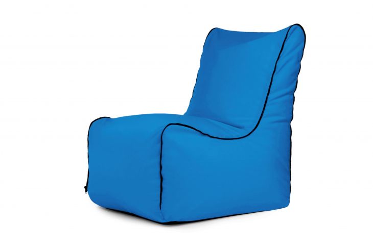 Sitzsack Seat Zip Colorin Azurblau