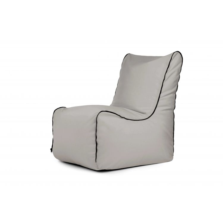 Sėdmaišis Seat Zip Colorin Baltai pilka