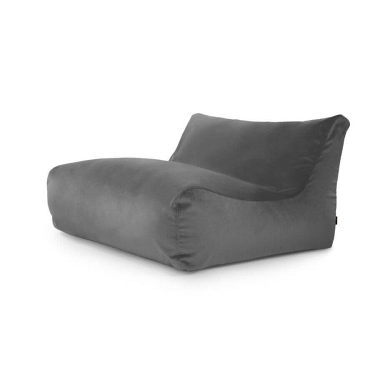 Sitzsack Bezug Sofa Lounge Barcelona Dunkelgrau