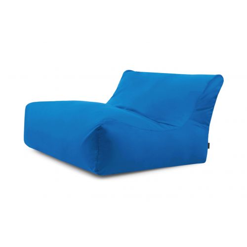 Sitzsack Sofa Lounge Colorin Azurblau