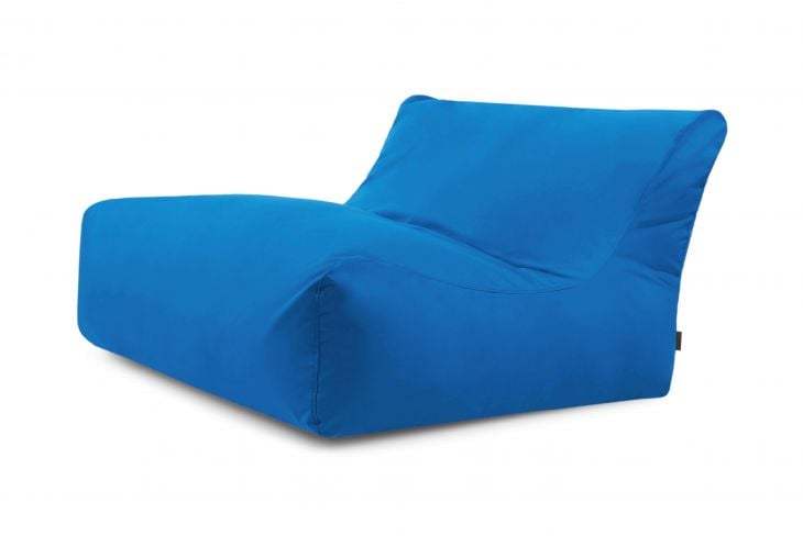 Sitzsack Sofa Lounge Colorin Azurblau