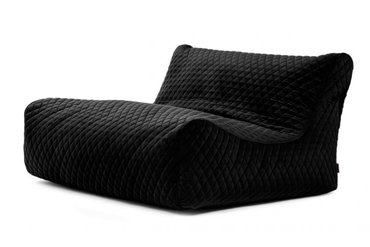 Sitzsack Bezug Sofa Lounge Lure Luxe Black