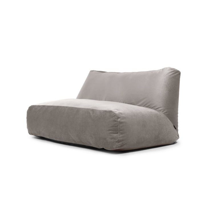 Sėdmaišis Sofa Tube 160 Barcelona Baltai pilka