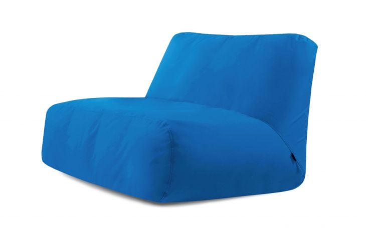 Sitzsack Sofa Tube Colorin Azurblau
