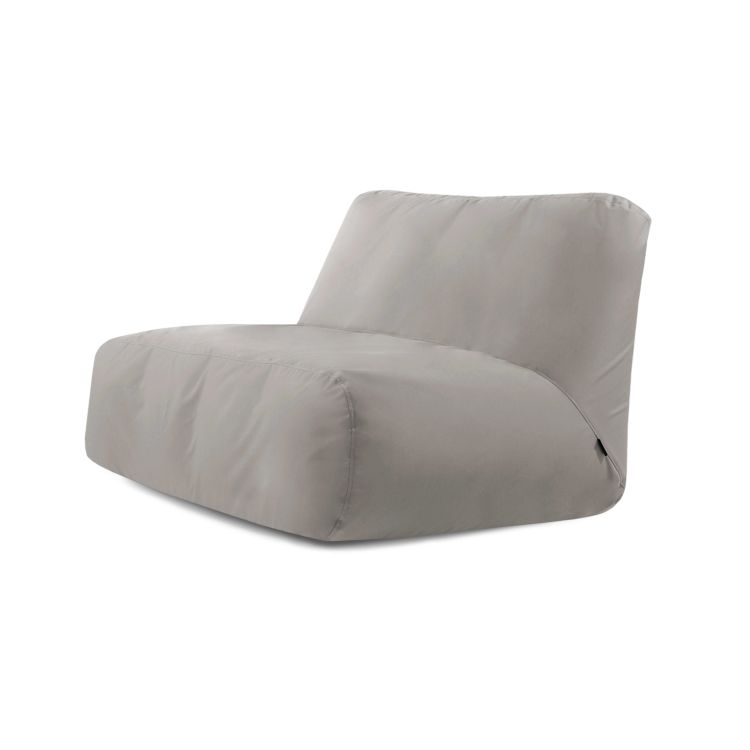 Sėdmaišis Sofa Tube Colorin Baltai pilka