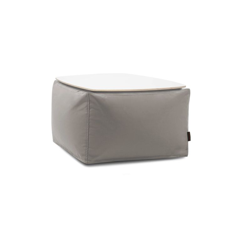 Staliukas Soft Table 60 Colorin Baltai pilka