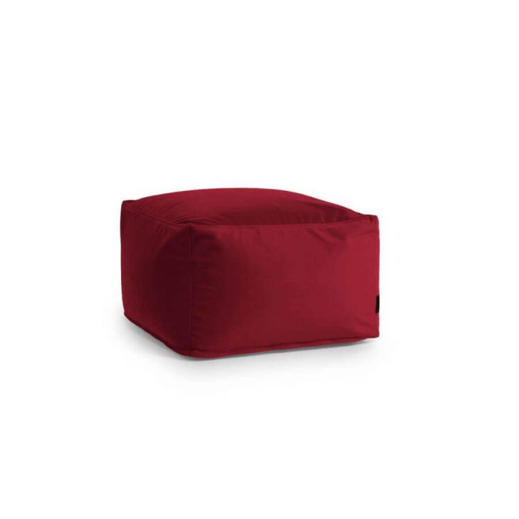 Pufs - sēžammais Softbox Barcelona Bordo