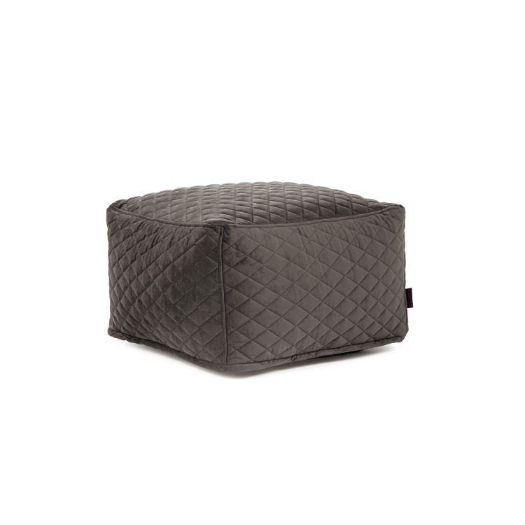 Sitzsack Bezug Softbox Lure Luxe Grau