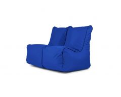 A set of bean bags Set Seat Zip 2 Seater OX Blue