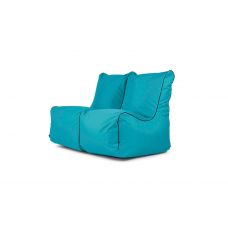 A set of bean bags Set Seat Zip 2 Seater OX Turquoise