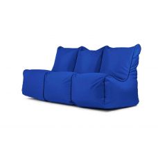 A set of bean bags Set Seat Zip 3 Seater OX Blue