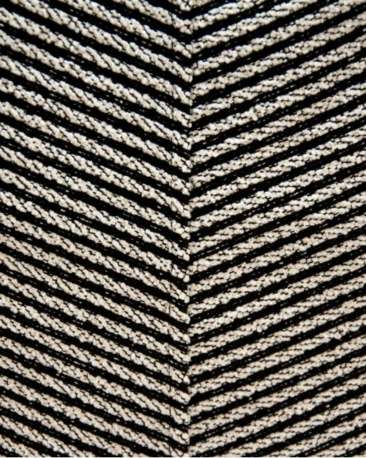 Sėdmaišis Tube Outline Contour Cord Juoda Balta