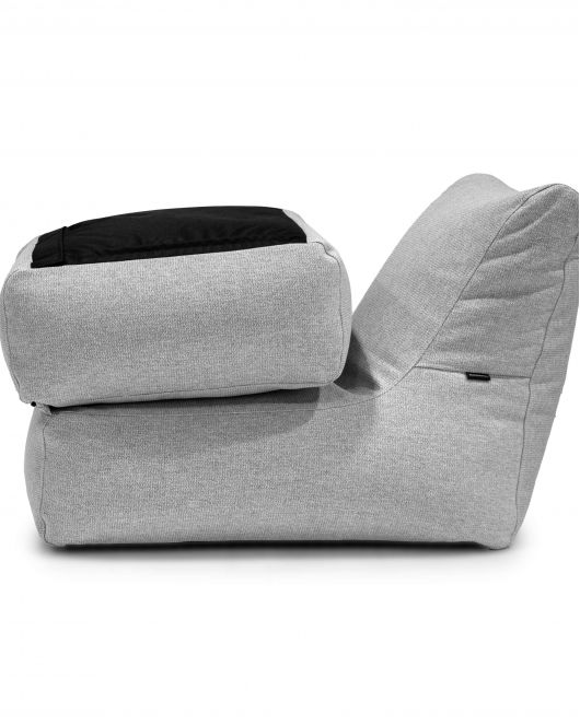 Gultas Sunbed Split 90 Dunẽs Baltai pilka