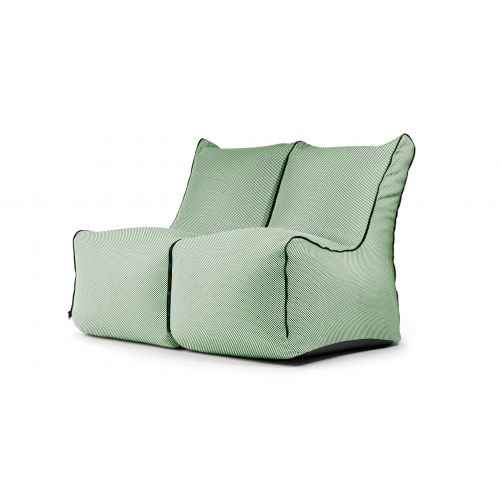 Kott-toolide komplekt Set Seat Zip 2 Seater  Capri Green
