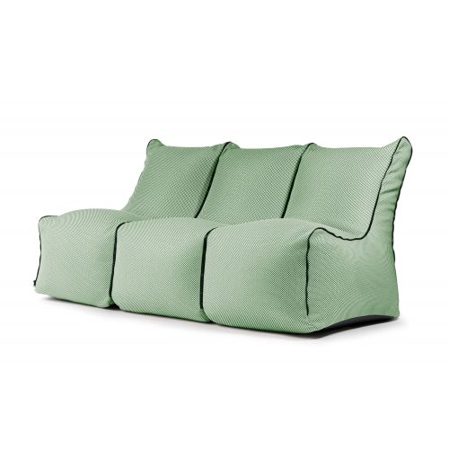 Kott-toolide komplekt Set Seat Zip 3 Seater  Capri Green