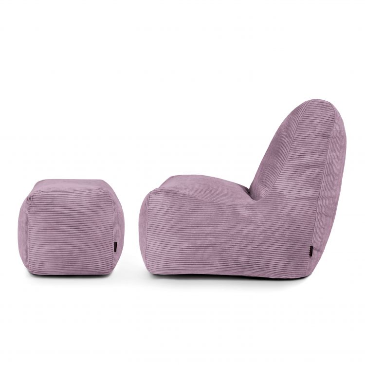 Sėdmaišių komplektas Seat+ Waves Alyvinė