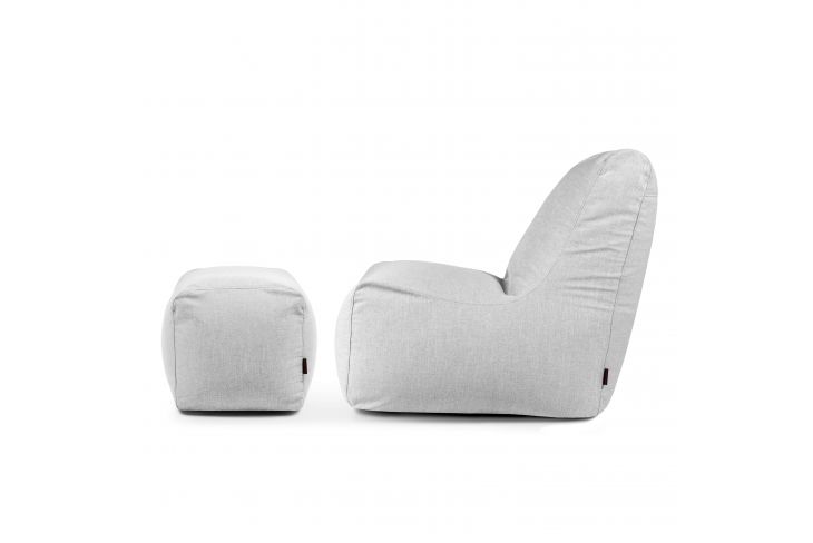 Sėdmaišių komplektas Seat+ Gaia Baltai pilka