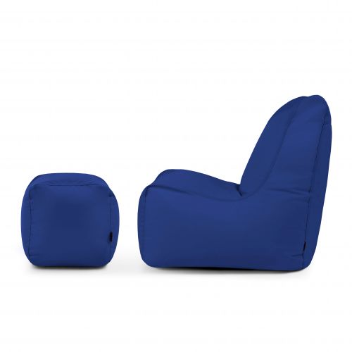 A set of bean bags Seat+  Colorin Blue