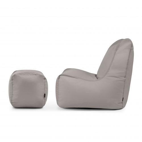 Sēžammaisu komplekts Seat+ Colorin White Grey
