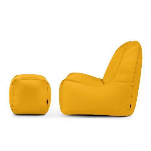 Ein Satz Sitzsäcke Seat+  Colorin Gelb