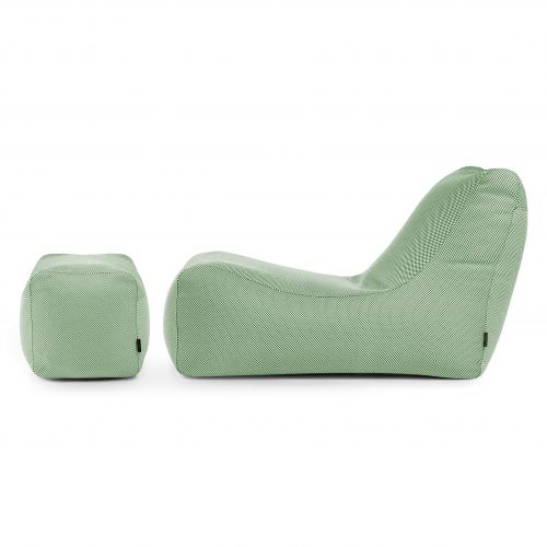 Ein Satz Sitzsäcke Lounge+  Capri Grün