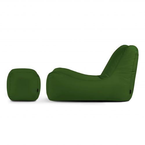 Ein Satz Sitzsäcke Lounge+  Colorin Grün