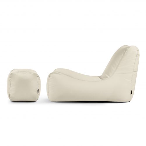 A set of bean bags Lounge+  Colorin Ivory