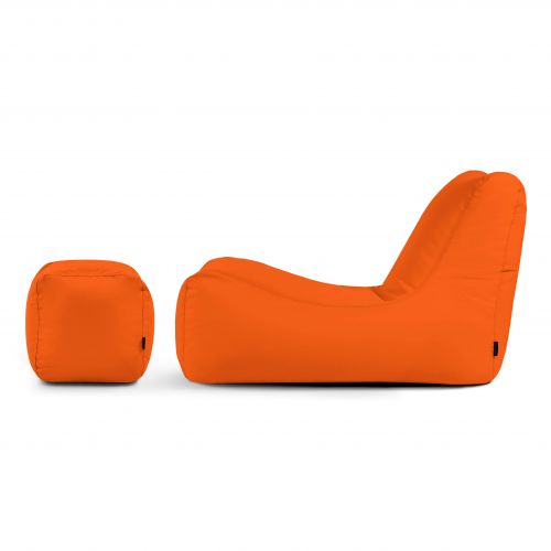 Sēžammaisu komplekts Lounge+ Colorin Orange