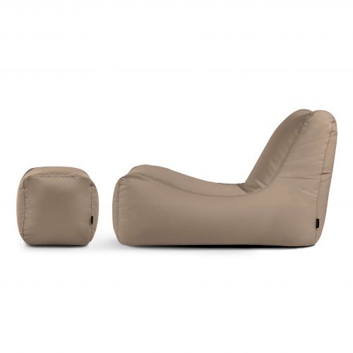 A set of bean bags Lounge+  Colorin Taupe