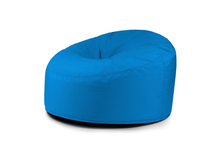 Schaumstoff Sitzsack Om 135 Colorin Azurblau