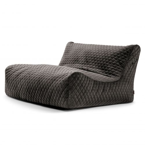 Sitzsack Sofa Lounge Lure Luxe Grau