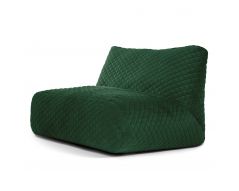 Sitzsack Sofa Tube Lure Luxe Smaragdgrün