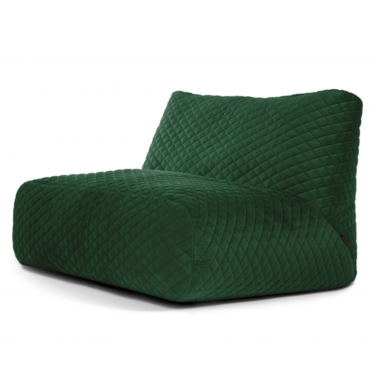 Sohva Sofa Tube Lure Luxe Emerald Green
