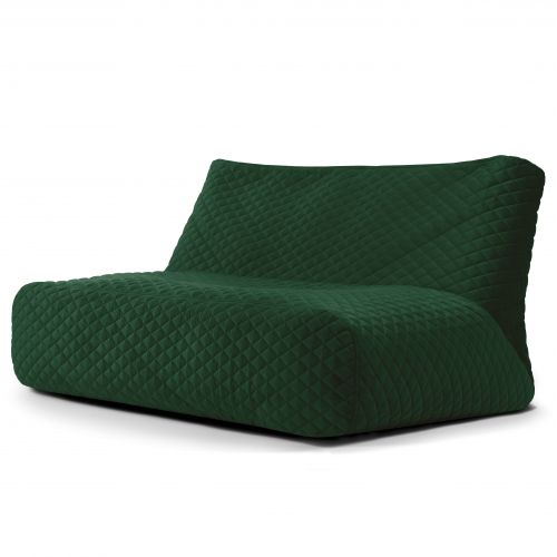 Dīvāns - sēžammaiss Sofa Tube 160 Lure Luxe Emerald Green