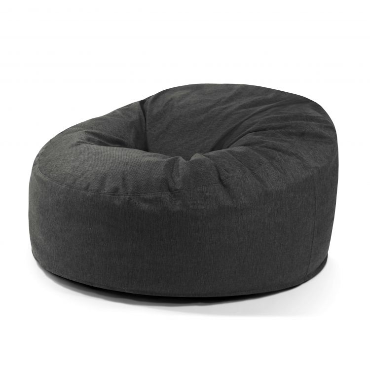 Schaumstoff Sitzsack Om 135 Home Dunkelgrau