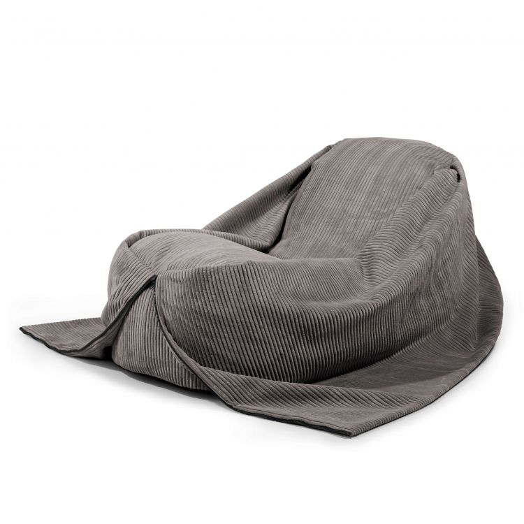 Sitzsack Cocoon 100 Waves Dunkelgrau