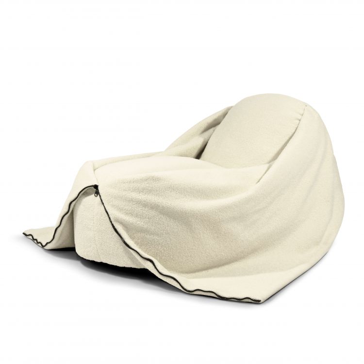 Sitzsack Cocoon 100 Teddy Creme