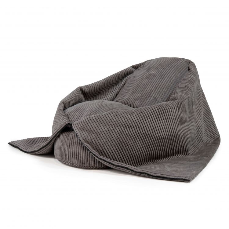 Sitzsack Cocoon 80 Waves Dunkelgrau